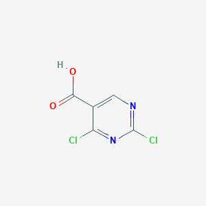 molecular formula C5H2Cl2N2O2 B1323498 2,4-二氯嘧啶-5-甲酸 CAS No. 37131-89-8