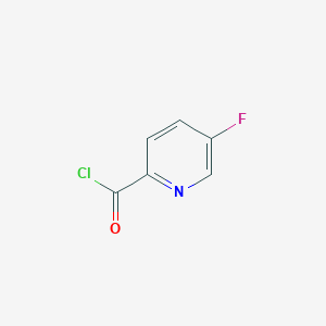 molecular formula C6H3ClFNO B1323504 5-Fluoropyridine-2-carbonyl chloride CAS No. 717871-83-5