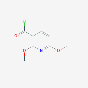 molecular formula C8H8ClNO3 B1323523 2,6-Dimethoxynicotinoyl chloride CAS No. 95383-48-5