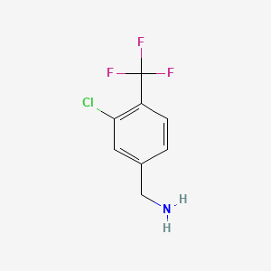 3-Chloro-4-(trifluoromethyl)benzylamine