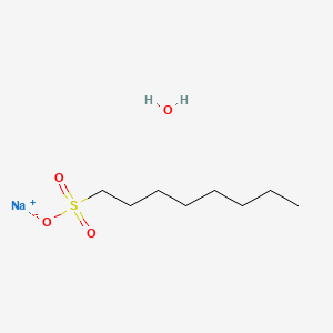 molecular formula C8H19NaO4S B1323547 辛烷-1-磺酸钠水合物 CAS No. 207596-29-0