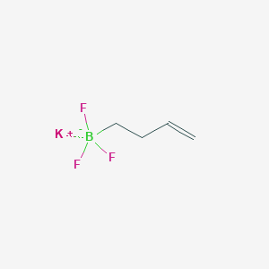 molecular formula C4H7BF3K B1323549 正丁-3-烯基三氟硼酸钾 CAS No. 608140-67-6