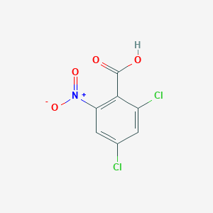 molecular formula C7H3Cl2NO4 B13235556 2,4-Dichloro-6-nitrobenzoic acid 