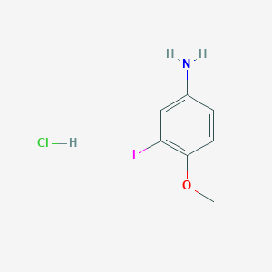 3-Iodo-4-methoxyaniline hydrochloride