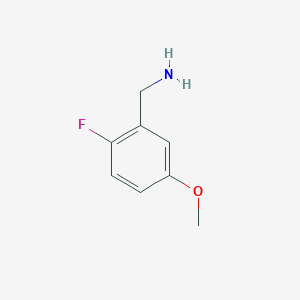 molecular formula C8H10FNO B1323564 2-Fluoro-5-methoxybenzylamine CAS No. 93071-83-1