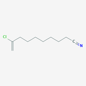9-Chloro-9-decenenitrile