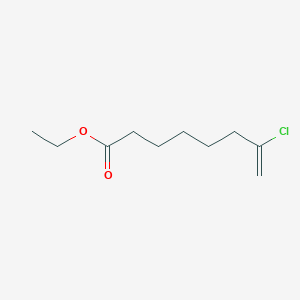 molecular formula C10H17ClO2 B1323571 Ethyl 7-chloro-7-octenoate CAS No. 485320-22-7