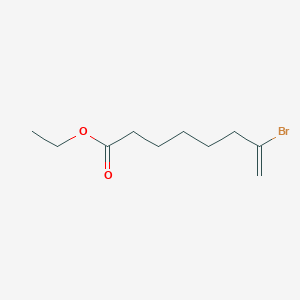 molecular formula C10H17BrO2 B1323573 Ethyl 7-bromo-7-octenoate CAS No. 485320-25-0