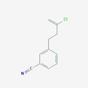 2-Chloro-4-(3-cyanophenyl)-1-butene