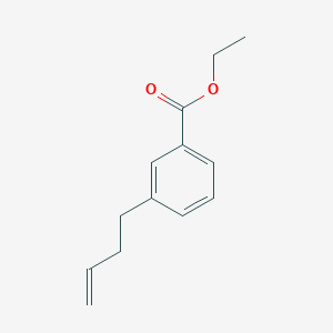 Ethyl 3-(but-3-enyl)benzoate