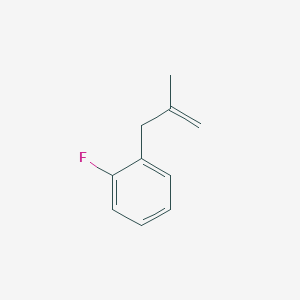 molecular formula C10H11F B1323607 3-(2-氟苯基)-2-甲基-1-丙烯 CAS No. 731772-97-7