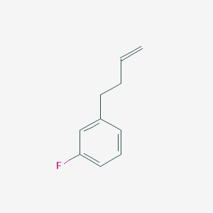molecular formula C10H11F B1323609 4-(3-Fluorophenyl)-1-butene CAS No. 2248-12-6
