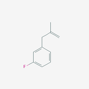 molecular formula C10H11F B1323613 3-(3-Fluorophenyl)-2-methyl-1-propene CAS No. 701-80-4