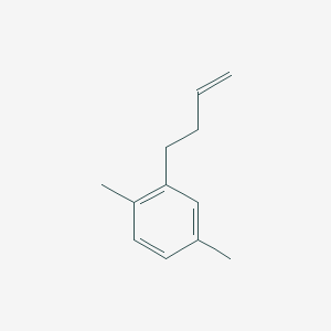 molecular formula C12H16 B1323655 4-(2,5-二甲基苯基)-1-丁烯 CAS No. 161865-25-4