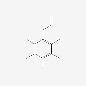 molecular formula C14H20 B1323665 3-(2,3,4,5,6-Pentamethylphenyl)-1-propene CAS No. 636566-69-3