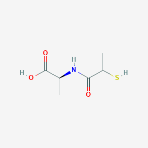 B132367 N-(2-Sulfanylpropanoyl)-L-alanine CAS No. 26843-61-8