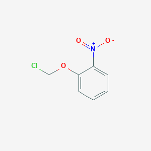 molecular formula C7H6ClNO3 B13236713 1-(Chloromethoxy)-2-nitrobenzene 