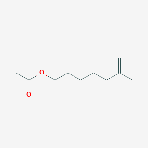 molecular formula C10H18O2 B1323692 7-Acetoxy-2-methyl-1-heptene CAS No. 731773-25-4