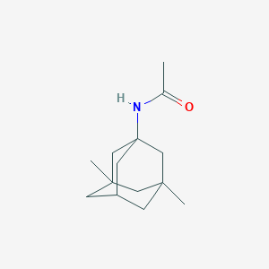 molecular formula C14H23NO B132371 N-(3,5-二甲基孔雀石-1-基)乙酰胺 CAS No. 19982-07-1