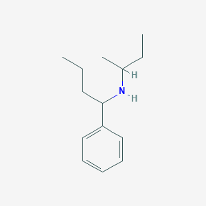 molecular formula C14H23N B13237304 (Butan-2-yl)(1-phenylbutyl)amine 