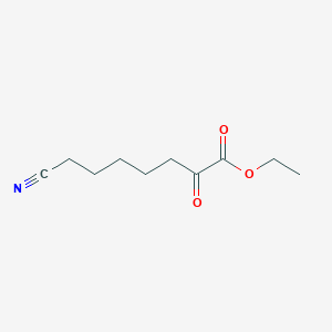 molecular formula C10H15NO3 B1323743 Ethyl 7-cyano-2-oxoheptanoate CAS No. 890097-92-4