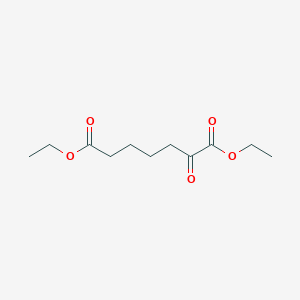 molecular formula C11H18O5 B1323745 Diethyl 2-oxoheptane-1,7-dicarboxylate CAS No. 42212-75-9