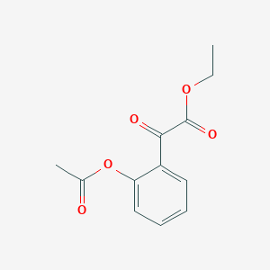 Ethyl 2-acetoxybenzoylformate
