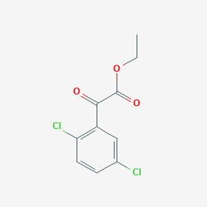 molecular formula C10H8Cl2O3 B1323761 Ethyl 2,5-dichlorobenzoylformate CAS No. 951888-22-5