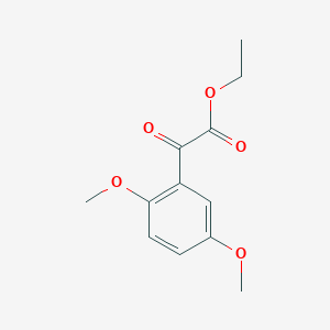 molecular formula C12H14O5 B1323763 Ethyl 2,5-dimethoxybenzoylformate CAS No. 911047-42-2