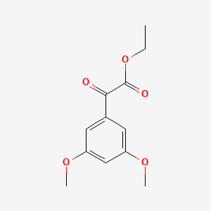 molecular formula C12H14O5 B1323764 Ethyl 3,5-dimethoxybenzoylformate CAS No. 330551-16-1