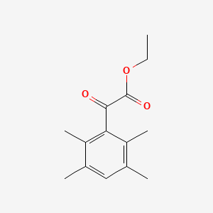 molecular formula C14H18O3 B1323787 2,3,5,6-四甲基苯甲酰甲酸乙酯 CAS No. 80120-38-3
