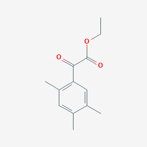 Ethyl 2,4,5-trimethylbenzoylformate