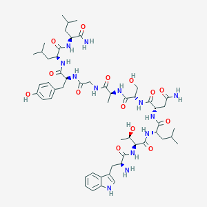 molecular formula C54H81N13O14 B013238 Wtlnsagyll-conh2 CAS No. 367518-31-8
