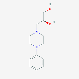 molecular formula C13H20N2O2 B132381 (+)-Dropropizine CAS No. 99291-24-4
