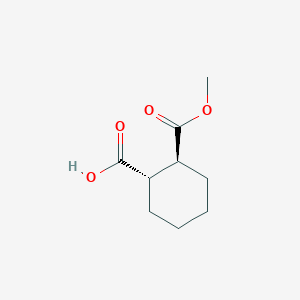 molecular formula C9H14O4 B1323842 (1S,2S)-2-(甲氧羰基)环己烷-1-羧酸 CAS No. 2484-60-8