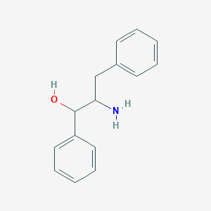 molecular formula C15H17NO B13238725 2-Amino-1,3-diphenylpropan-1-ol 