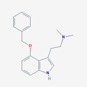 molecular formula C19H22N2O B132390 O-Benzyl Psilocin CAS No. 28383-23-5