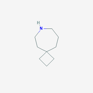 molecular formula C9H17N B13239042 7-Azaspiro[3.6]decane 
