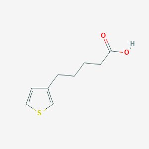 molecular formula C9H12O2S B1323919 5-(3-Thienyl)pentanoic acid CAS No. 20906-04-1