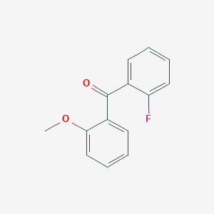 molecular formula C14H11FO2 B1323935 2-Fluoro-2'-methoxybenzophenone CAS No. 890098-05-2