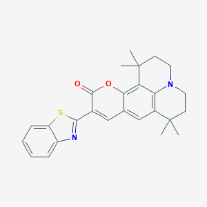 molecular formula C26H26N2O2S B132394 Coumarin 545T CAS No. 155306-71-1