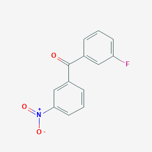 molecular formula C13H8FNO3 B1323949 3-Fluoro-3'-nitrobenzophenone CAS No. 890098-21-2