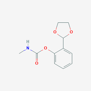 molecular formula C11H13NO4 B132402 Dioxacarb CAS No. 6988-21-2