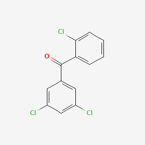 molecular formula C13H7Cl3O B1324033 2,3',5'-Trichlorobenzophenone CAS No. 951889-95-5
