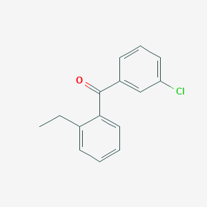 3-Chloro-2'-ethylbenzophenone