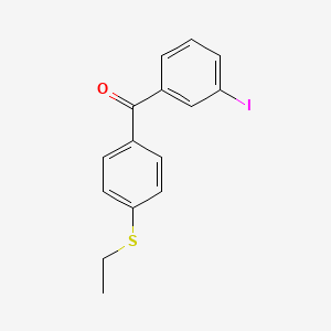 4-(Ethylthio)-3'-iodobenzophenone