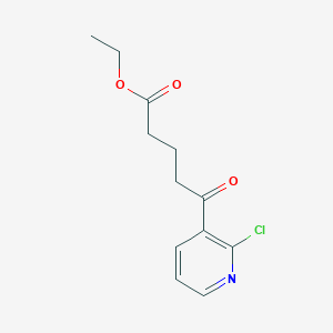 Ethyl 5-(2-chloro-3-pyridyl)-5-oxovalerate