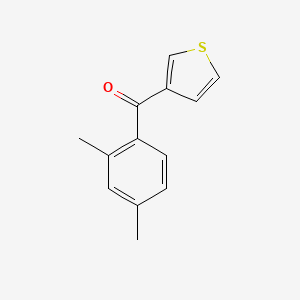 3-(2,4-Dimethylbenzoyl)thiophene