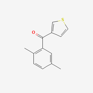 3-(2,5-Dimethylbenzoyl)thiophene