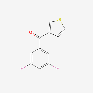 3-(3,5-Difluorobenzoyl)thiophene